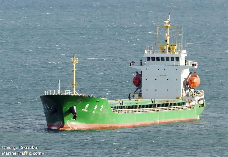 sheng wei 2 (General Cargo Ship) - IMO 9407811, MMSI 312890000, Call Sign V3DM3 under the flag of Belize