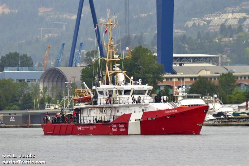 m. charles m.b. (Patrol Vessel) - IMO 9586100, MMSI 316021597, Call Sign CGMC under the flag of Canada