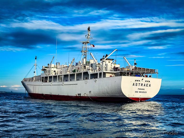 astraea (Refrigerated Cargo Ship) - IMO 9832523, MMSI 352080000, Call Sign 3EDY4 under the flag of Panama