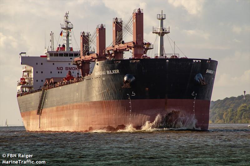 shanghai bulker (Bulk Carrier) - IMO 9599913, MMSI 354604000, Call Sign 3FJT5 under the flag of Panama