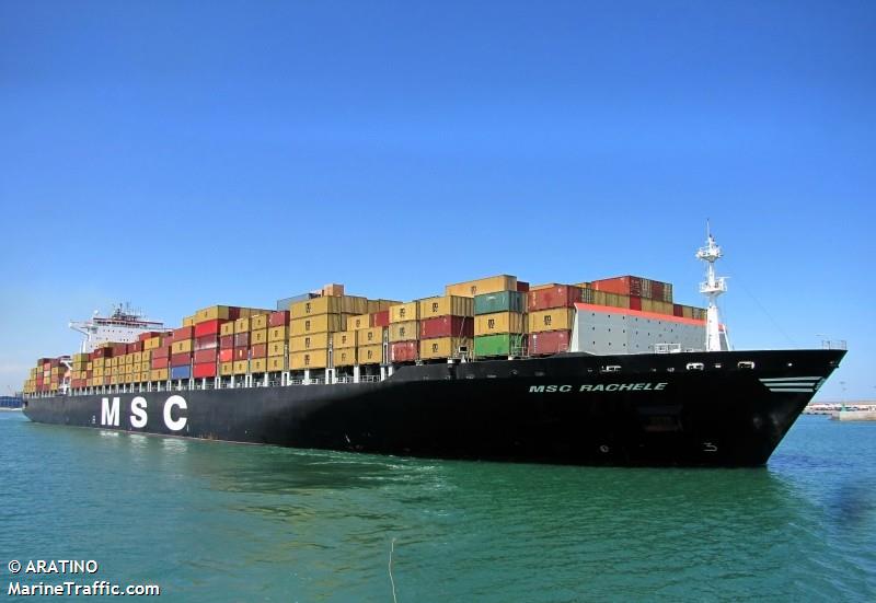 msc rachele (Container Ship) - IMO 9290282, MMSI 354712000, Call Sign 3EAO2 under the flag of Panama