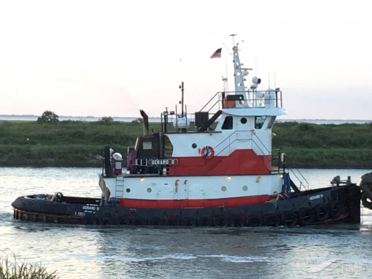 gerard d (Tug) - IMO , MMSI 366939130, Call Sign WTG3761 under the flag of United States (USA)