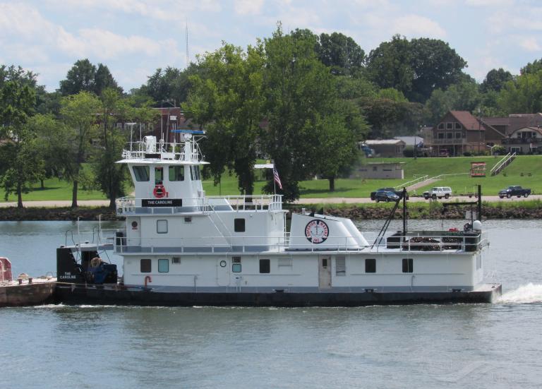 the caroline (Tug) - IMO , MMSI 367725020, Call Sign WDK6383 under the flag of United States (USA)