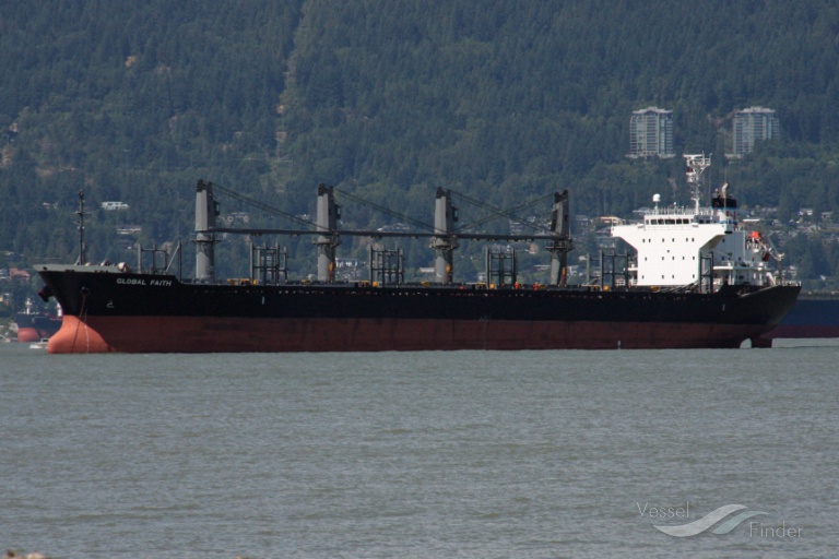 global faith (Bulk Carrier) - IMO 9554169, MMSI 371323000, Call Sign 3FCU2 under the flag of Panama