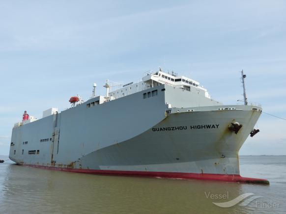 guangzhou highway (Vehicles Carrier) - IMO 9294367, MMSI 371697000, Call Sign 3EDQ6 under the flag of Panama