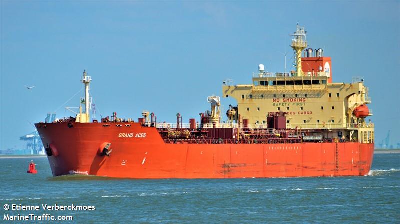 grand ace5 (Chemical/Oil Products Tanker) - IMO 9375317, MMSI 372172000, Call Sign 3EIG9 under the flag of Panama