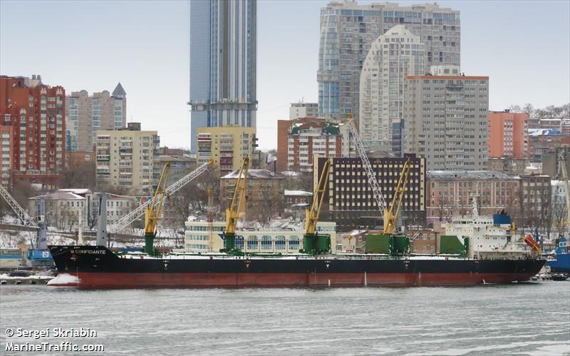 m confidante (Bulk Carrier) - IMO 9471666, MMSI 373553000, Call Sign 3EYI3 under the flag of Panama