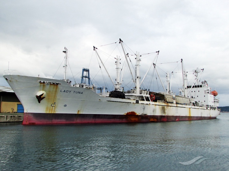 lady tuna (Refrigerated Cargo Ship) - IMO 9453418, MMSI 374762000, Call Sign 3EQX2 under the flag of Panama