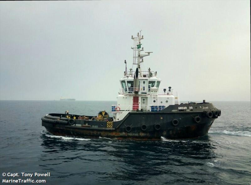 ansar 20 (Tug) - IMO 9538969, MMSI 403587000, Call Sign HZAX under the flag of Saudi Arabia