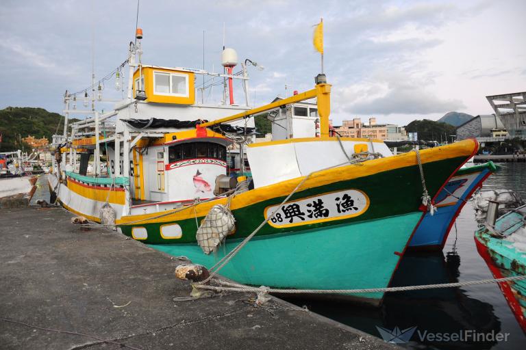yu maan shing no.68 (Fishing vessel) - IMO , MMSI 416186700, Call Sign 0 under the flag of Taiwan