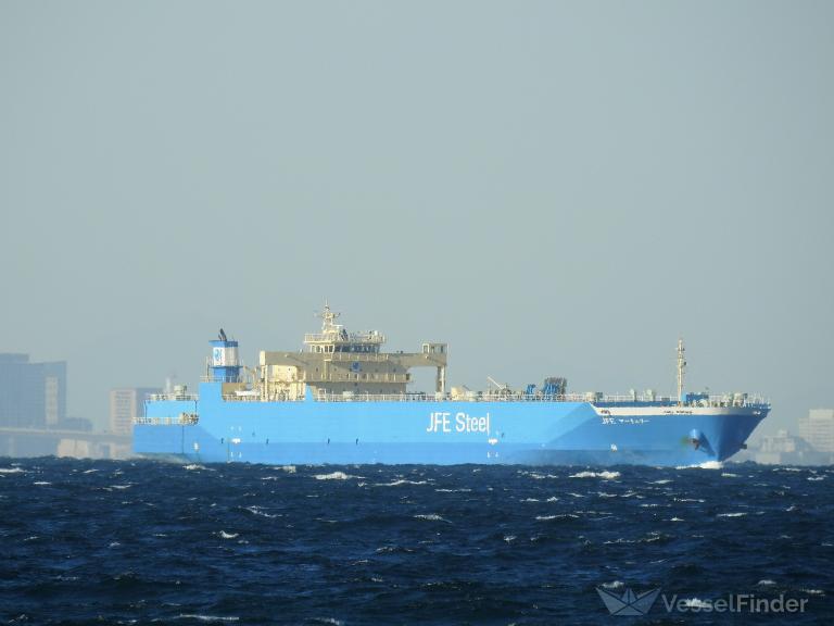 jfe mercury (Ro-Ro Cargo Ship) - IMO 9540314, MMSI 431000822, Call Sign JD2719 under the flag of Japan