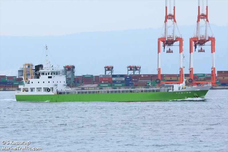 imafuku no.5 (General Cargo Ship) - IMO 9851476, MMSI 431011934, Call Sign JD4449 under the flag of Japan