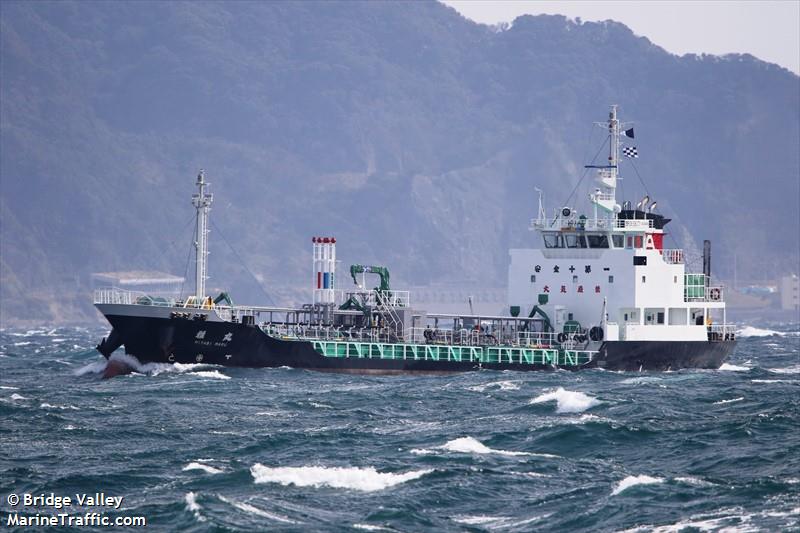miyabi maru (Tanker) - IMO , MMSI 431012555, Call Sign JD4515 under the flag of Japan