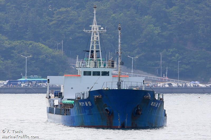 no25kumjin (General Cargo Ship) - IMO 9057082, MMSI 440117610, Call Sign 035828 under the flag of Korea