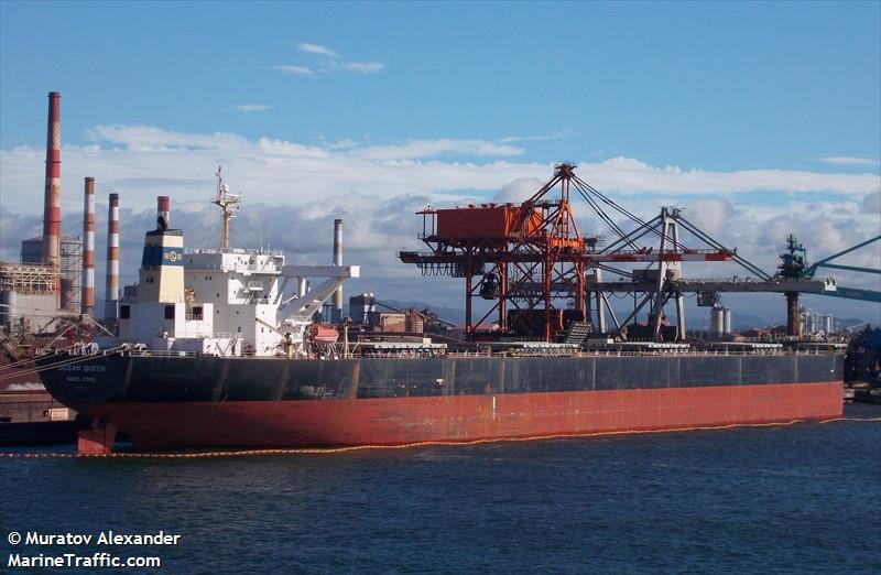 ocean queen (Bulk Carrier) - IMO 9278571, MMSI 477040500, Call Sign VRZJ7 under the flag of Hong Kong