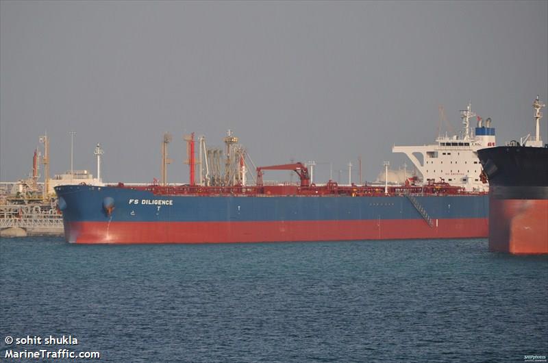 fs diligence (Crude Oil Tanker) - IMO 9532159, MMSI 477108400, Call Sign VRJD6 under the flag of Hong Kong