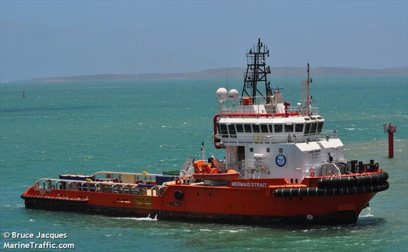 mermaid strait (Anchor Hoy) - IMO 9616216, MMSI 503712000, Call Sign VJN3713 under the flag of Australia