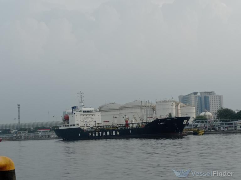 mt.kakap (Oil Products Tanker) - IMO 9504401, MMSI 525003175, Call Sign POTK under the flag of Indonesia