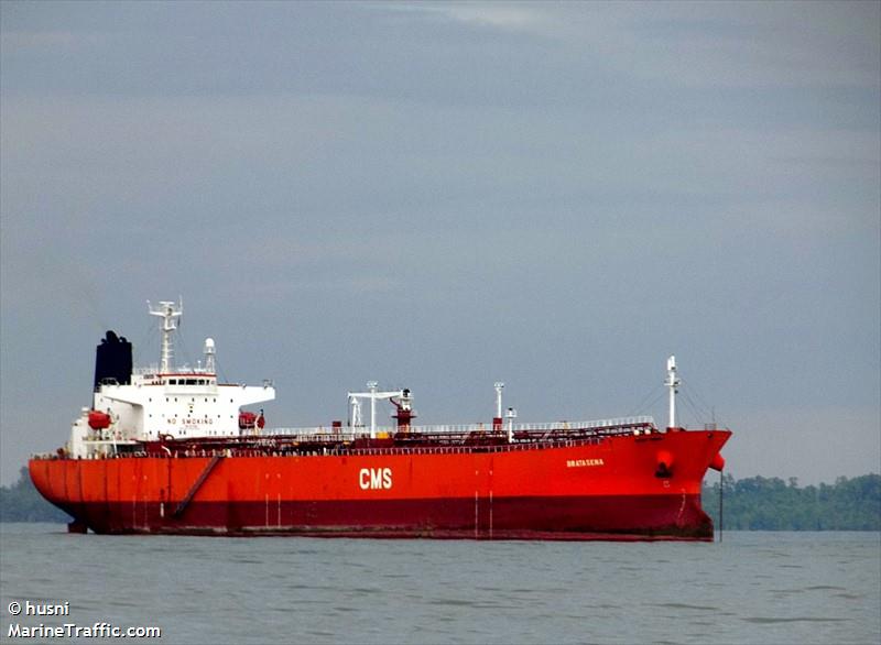 mt bratasena (Oil Products Tanker) - IMO 9271236, MMSI 525019679, Call Sign YBCC2 under the flag of Indonesia