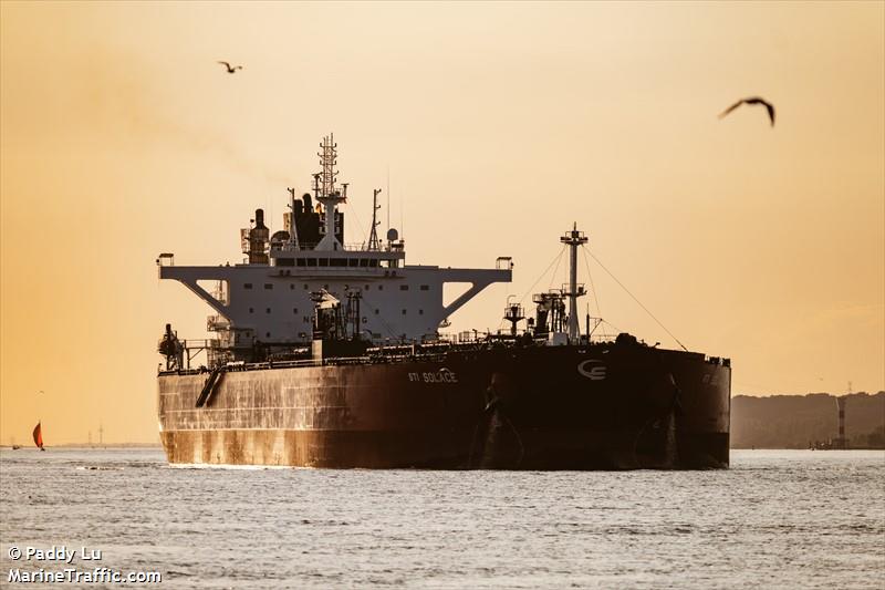 sti solace (Crude Oil Tanker) - IMO 9708588, MMSI 538006077, Call Sign V7JO2 under the flag of Marshall Islands