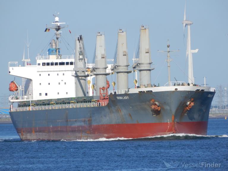 iron lady (General Cargo Ship) - IMO 9385099, MMSI 538007273, Call Sign V7EK5 under the flag of Marshall Islands