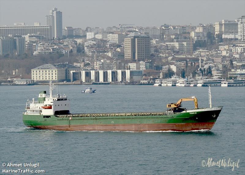 tiger m (General Cargo Ship) - IMO 7110995, MMSI 620480000, Call Sign D6A2504 under the flag of Comoros