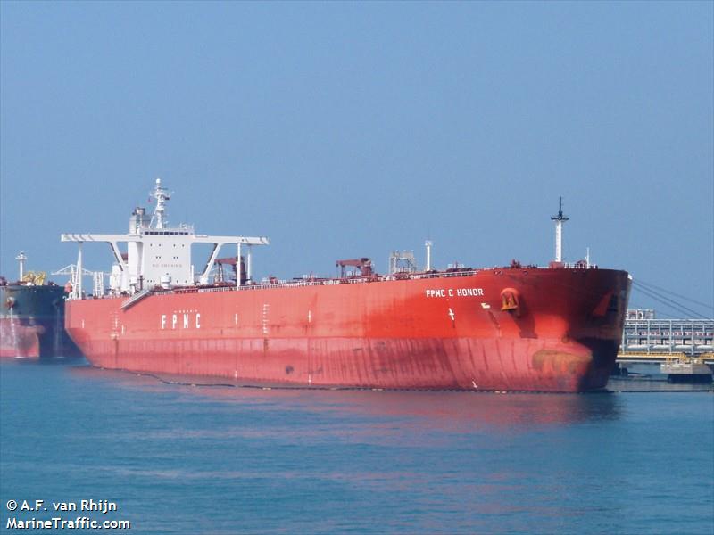 fpmc c honor (Crude Oil Tanker) - IMO 9337195, MMSI 636013971, Call Sign A8QN6 under the flag of Liberia