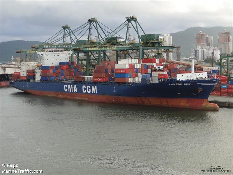 aitolikos (Container Ship) - IMO 9386483, MMSI 636014168, Call Sign A8RV3 under the flag of Liberia