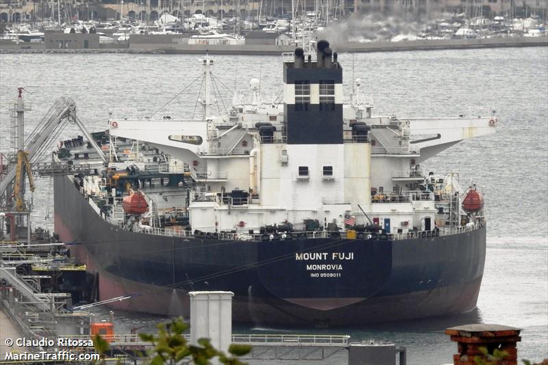 mount fuji (Crude Oil Tanker) - IMO 9509011, MMSI 636014252, Call Sign A8SM7 under the flag of Liberia