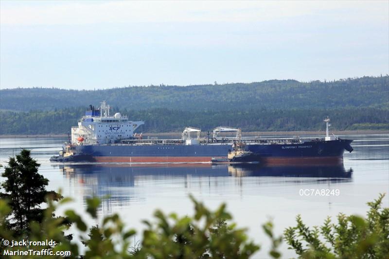 olympiysky prospect (Crude Oil Tanker) - IMO 9511387, MMSI 636014353, Call Sign A8TH3 under the flag of Liberia