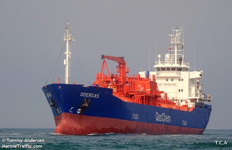 lpgc seagas major (LPG Tanker) - IMO 9135793, MMSI 636016188, Call Sign ELXM8 under the flag of Liberia
