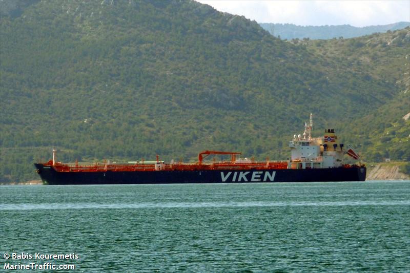 norviken (Chemical/Oil Products Tanker) - IMO 9412000, MMSI 636018754, Call Sign D5RF6 under the flag of Liberia