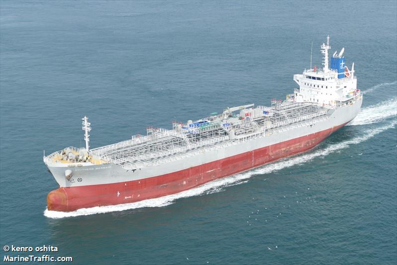 southern mermaid (Chemical/Oil Products Tanker) - IMO 9724166, MMSI 636018879, Call Sign D5RU8 under the flag of Liberia