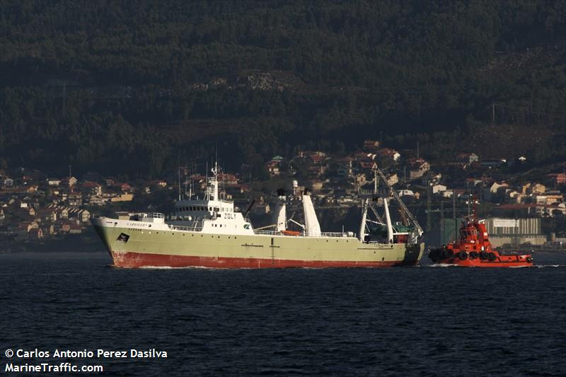 capricorn (Fishing Vessel) - IMO 7388499, MMSI 740335000, Call Sign ZDLY under the flag of Falkland Islands