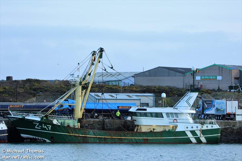 z47 de marie louise (Fishing Vessel) - IMO , MMSI 205059000, Call Sign OPBU under the flag of Belgium