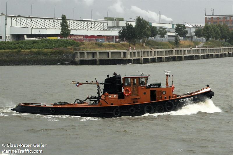 schleppko 16 (Tug) - IMO , MMSI 211519730, Call Sign DA2004 under the flag of Germany