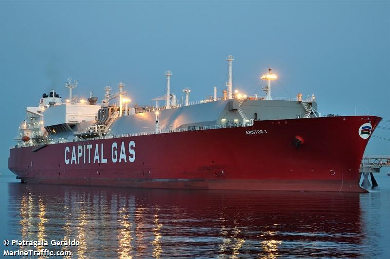 aristos i (LNG Tanker) - IMO 9862891, MMSI 215668000, Call Sign 9HA5241 under the flag of Malta