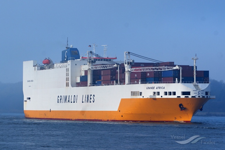 grande africa (Ro-Ro Cargo Ship) - IMO 9130949, MMSI 215751000, Call Sign 9HA5268 under the flag of Malta