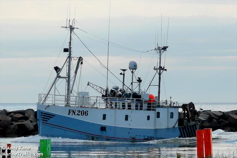 hm86 julie diremo (Fishing vessel) - IMO , MMSI 219001549, Call Sign XP4412 under the flag of Denmark