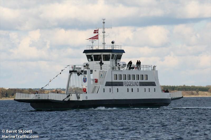 feggesund (Passenger/Ro-Ro Cargo Ship) - IMO 9640918, MMSI 219017664, Call Sign OZMW under the flag of Denmark