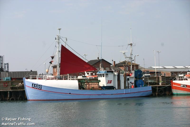 l212 agnes (Fishing vessel) - IMO , MMSI 219650000, Call Sign OWQR under the flag of Denmark