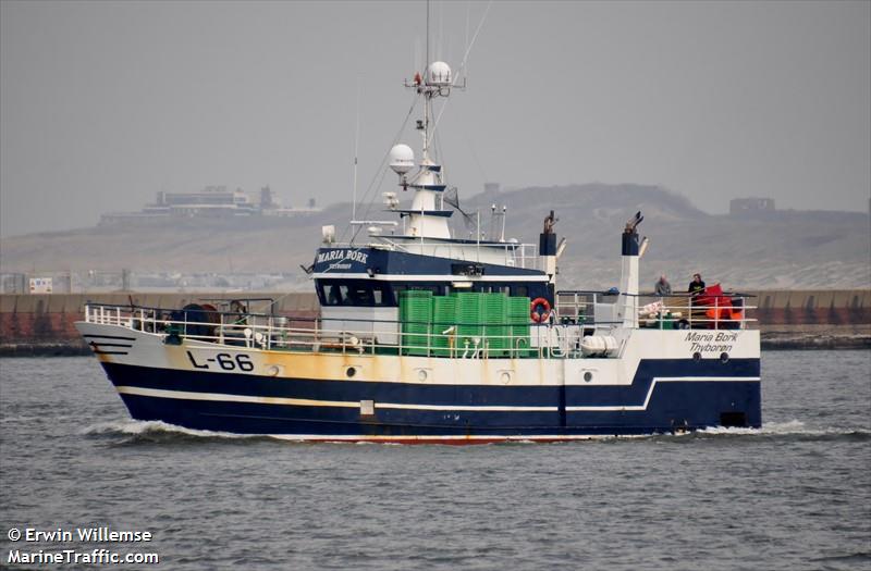 l66 maria bork (Fishing vessel) - IMO , MMSI 220071000, Call Sign OZEO under the flag of Denmark