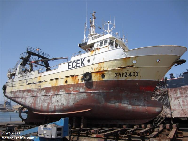 fuente de macenlle (Fishing Vessel) - IMO 9306615, MMSI 224086000, Call Sign ECEK under the flag of Spain
