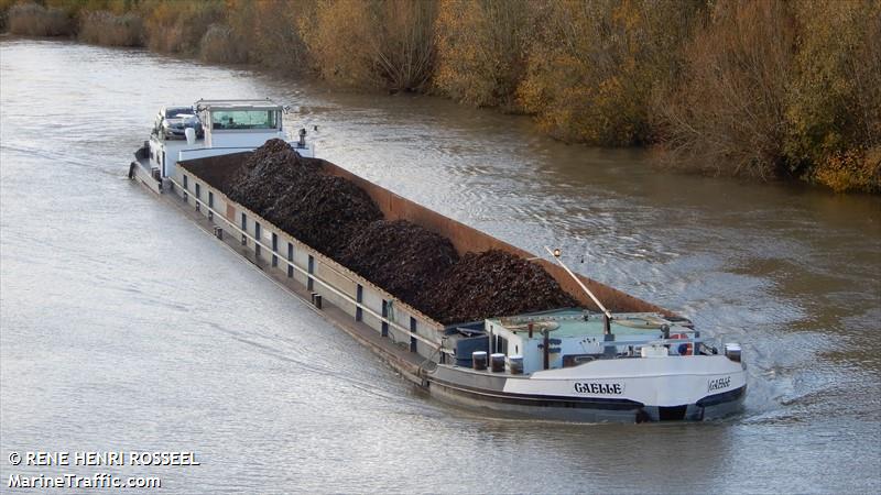 gaelle (Cargo ship) - IMO , MMSI 226000070, Call Sign FM3698 under the flag of France