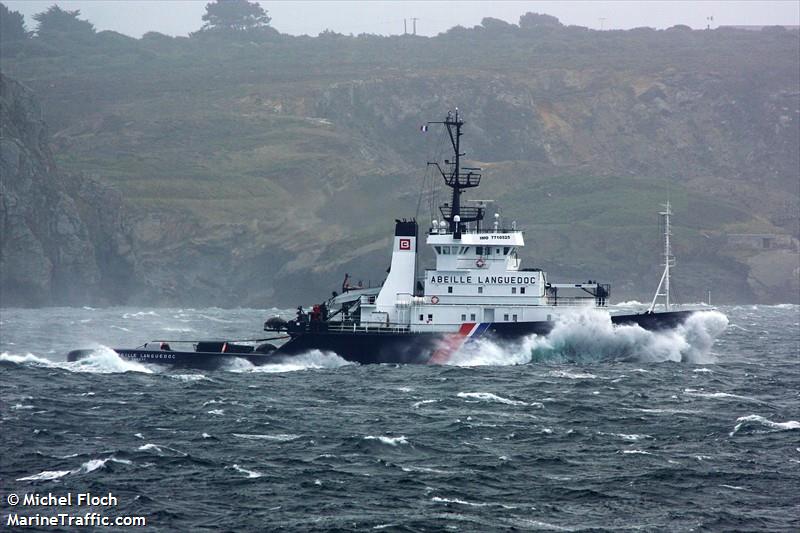 abeille languedoc (Tug) - IMO 7710525, MMSI 228002000, Call Sign FNPC under the flag of France