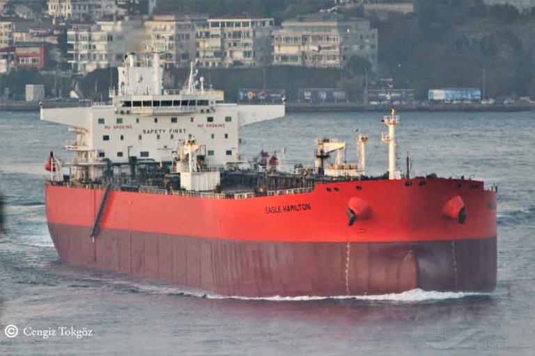 eagle hamilton (Crude Oil Tanker) - IMO 9426207, MMSI 235076274, Call Sign 2CWB2 under the flag of United Kingdom (UK)