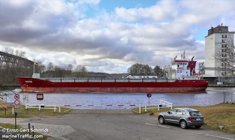 triton (General Cargo Ship) - IMO 9749099, MMSI 236673000, Call Sign ZDPI3 under the flag of Gibraltar