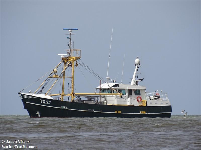 tx27 nova cura (Fishing vessel) - IMO , MMSI 244083000, Call Sign PBIE under the flag of Netherlands