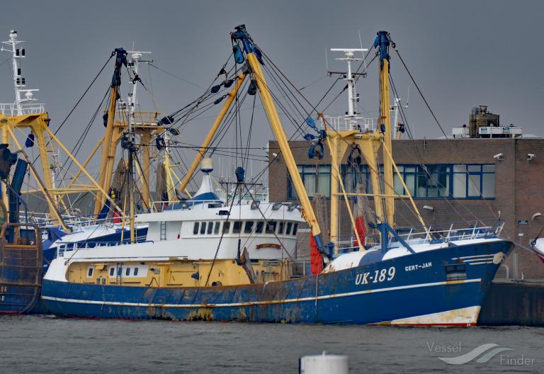 uk189 gert jan (Fishing Vessel) - IMO 8521725, MMSI 244890644, Call Sign PCMH under the flag of Netherlands