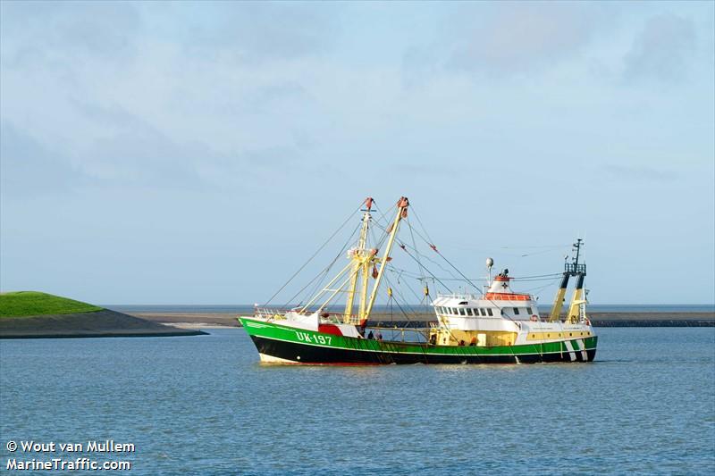 uk197 noorderlicht (Fishing Vessel) - IMO 9085170, MMSI 246204000, Call Sign PGHQ under the flag of Netherlands
